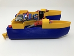  Wifi propeller boat  3d model for 3d printers