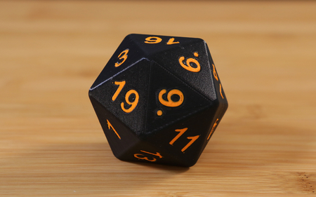  Dual d20  3d model for 3d printers