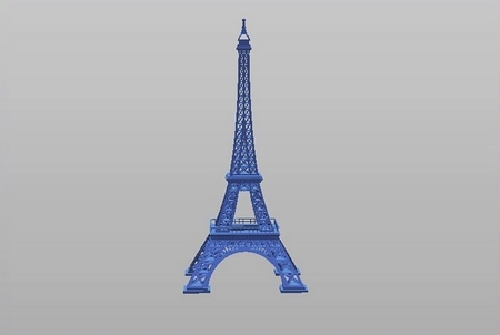 Modelo 3d de Tour eiffel para impresoras 3d