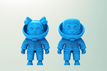 Modelo 3d de Poco astronauta para impresoras 3d