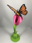  Butterfly, animated.  3d model for 3d printers