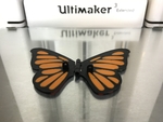  Butterfly, animated.  3d model for 3d printers