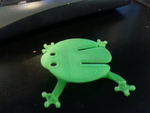  Jumping frog  3d model for 3d printers