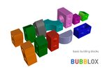 Modelo 3d de Bubblox para impresoras 3d