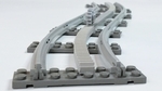  Lego train curved rack  3d model for 3d printers