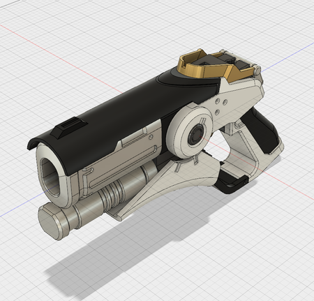 MERCY GUN (overwatch) v2 [SOLID]