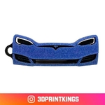  Tesla model s - key chain  3d model for 3d printers