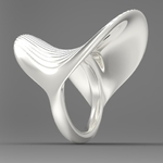 Modelo 3d de Paraboloide anillo para impresoras 3d