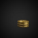  Gold ring band  3d model for 3d printers