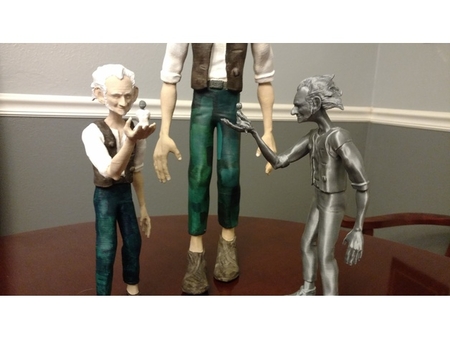  Bfg and sophie  3d model for 3d printers