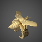 Modelo 3d de Asesinato hornet pulsera para impresoras 3d