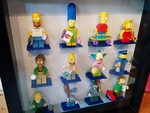 Modelo 3d de Lego mini figura de visualización del soporte para impresoras 3d