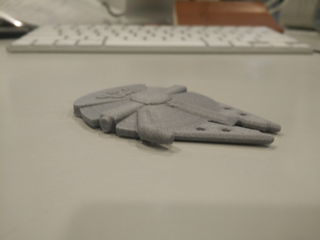 Modelo 3d de Millenium falcon para impresoras 3d