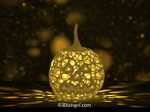  Halloween pumpkin lantern - by dizingof  3d model for 3d printers