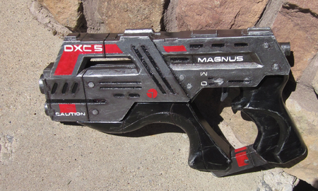 Modelo 3d de Efecto de masa carnifex pistola para impresoras 3d