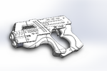 Modelo 3d de Efecto de masa carnifex pistola para impresoras 3d