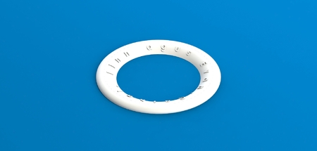  Frisbee (cfe)  3d model for 3d printers