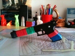  Rubber band gun  3d model for 3d printers