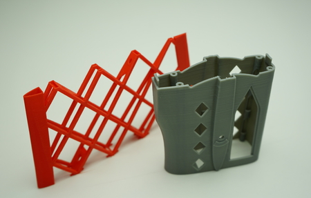  Kraga maripi - test parts  3d model for 3d printers