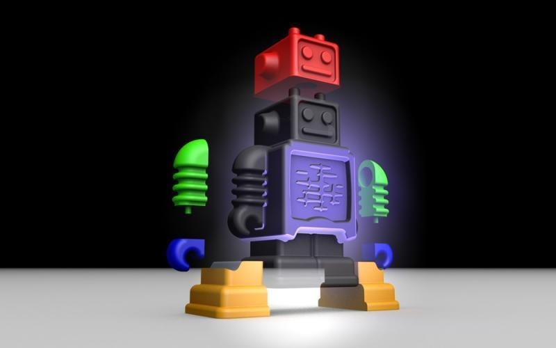 Ultimaker play kit robot ultirobot 3d model for 3d printers free