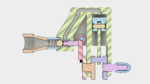  Single cylinder air engine, experimental  3d model for 3d printers