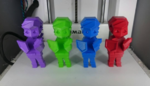  Low-poly link - dual extrusion version  3d model for 3d printers