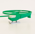  Multi-color flying helicopter toy  3d model for 3d printers