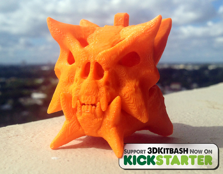 Gankra Skull Charm - by 3DKitbash.com