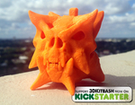  Gankra skull charm - by 3dkitbash.com  3d model for 3d printers