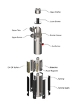  Anakin skywalker's lightsaber  3d model for 3d printers