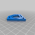  Diamond keychain  3d model for 3d printers