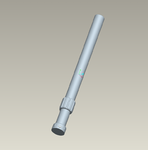  Minifig compatible lightsaber.  3d model for 3d printers