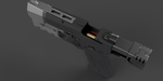  Cyberpunk 2077 militech vindicator 9mm  3d model for 3d printers