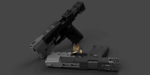  Cyberpunk 2077 militech vindicator 9mm  3d model for 3d printers