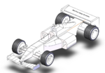  F1 car  3d model for 3d printers