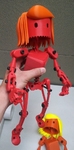 Modelo 3d de Robot chica para impresoras 3d
