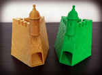  Dice tower “la garita del castillo san felipe del morro”  3d model for 3d printers