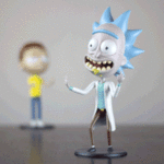 Modelo 3d de Morty de 