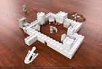  Modular castle playset (3d-printable)  3d model for 3d printers