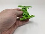  Motorized, articulated t rex(ish) pin walker  3d model for 3d printers