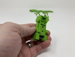  Motorized, articulated t rex(ish) pin walker  3d model for 3d printers