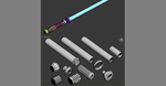  Lightsaber  3d model for 3d printers