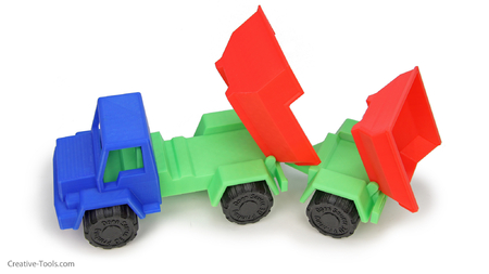  Toy dump truck trailer  3d model for 3d printers