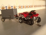  Trailer for my litle quad (also valid for cars)  3d model for 3d printers