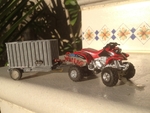 Modelo 3d de Trailer de mi litle quad (válido también para los coches) para impresoras 3d