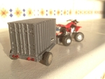 Trailer for my litle quad (also valid for cars)  3d model for 3d printers