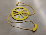  3d printed string and disk centrifugal spinner  3d model for 3d printers