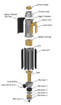  Mace windu's lightsaber  3d model for 3d printers