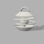  Jailed sphere  3d model for 3d printers