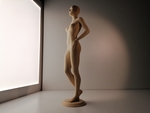  Alice - standing woman pose  3d model for 3d printers